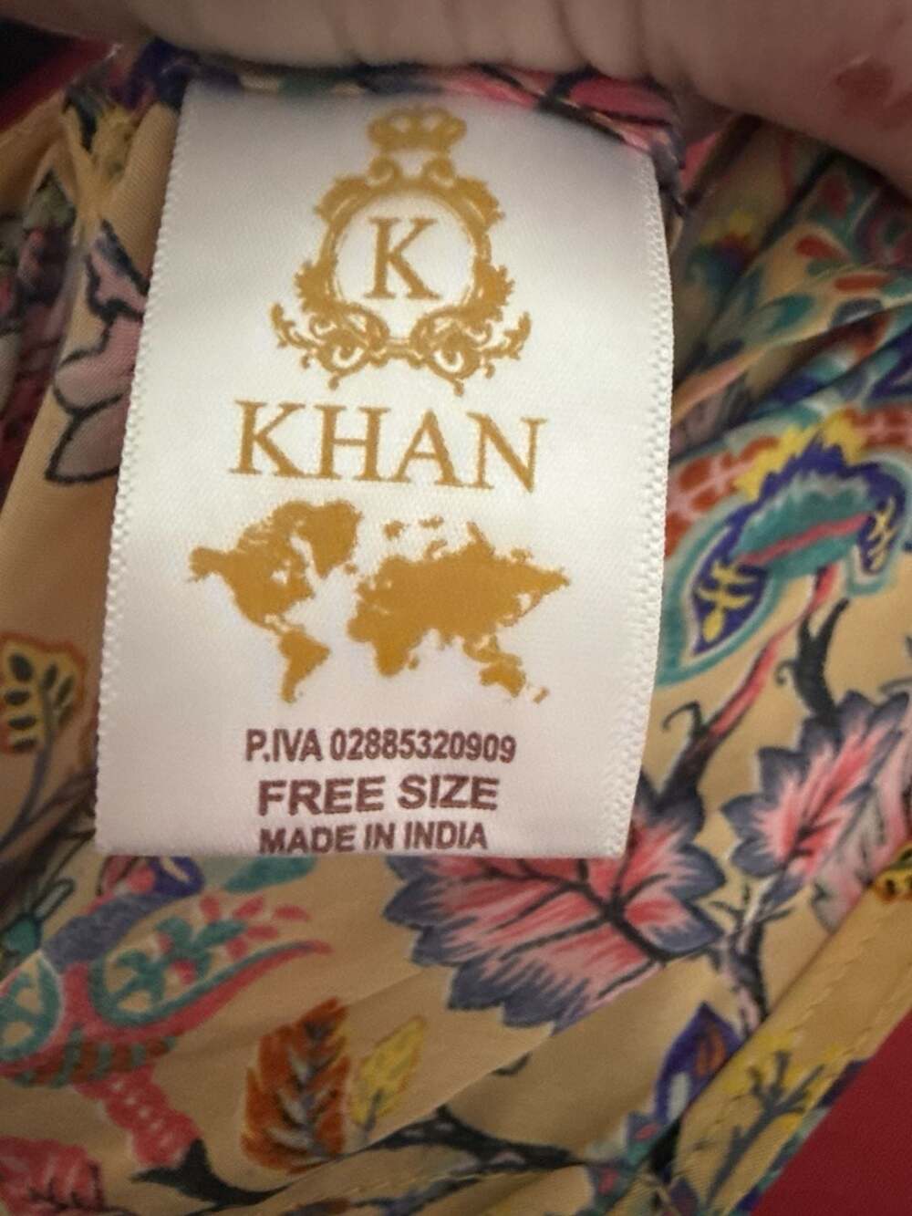 KHAN Floral Paisley Halter Maxi Dress with Tassel Detail Free Size